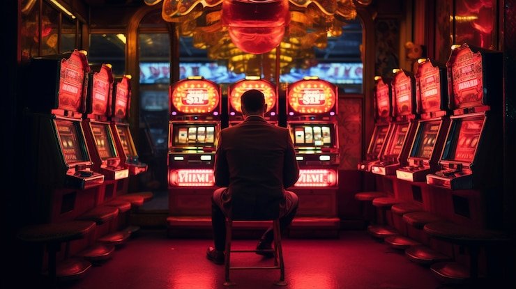 ligajuara Ways of the Qilin slot game interface showing five-reel layout, Qilin symbols, and betting controls